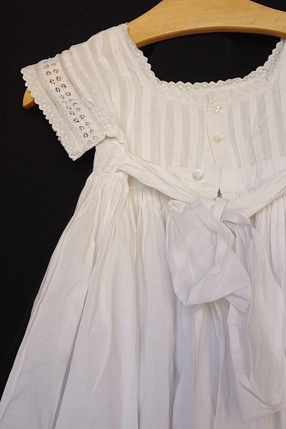 アンティークbebeワンピース vêtement d'enfant