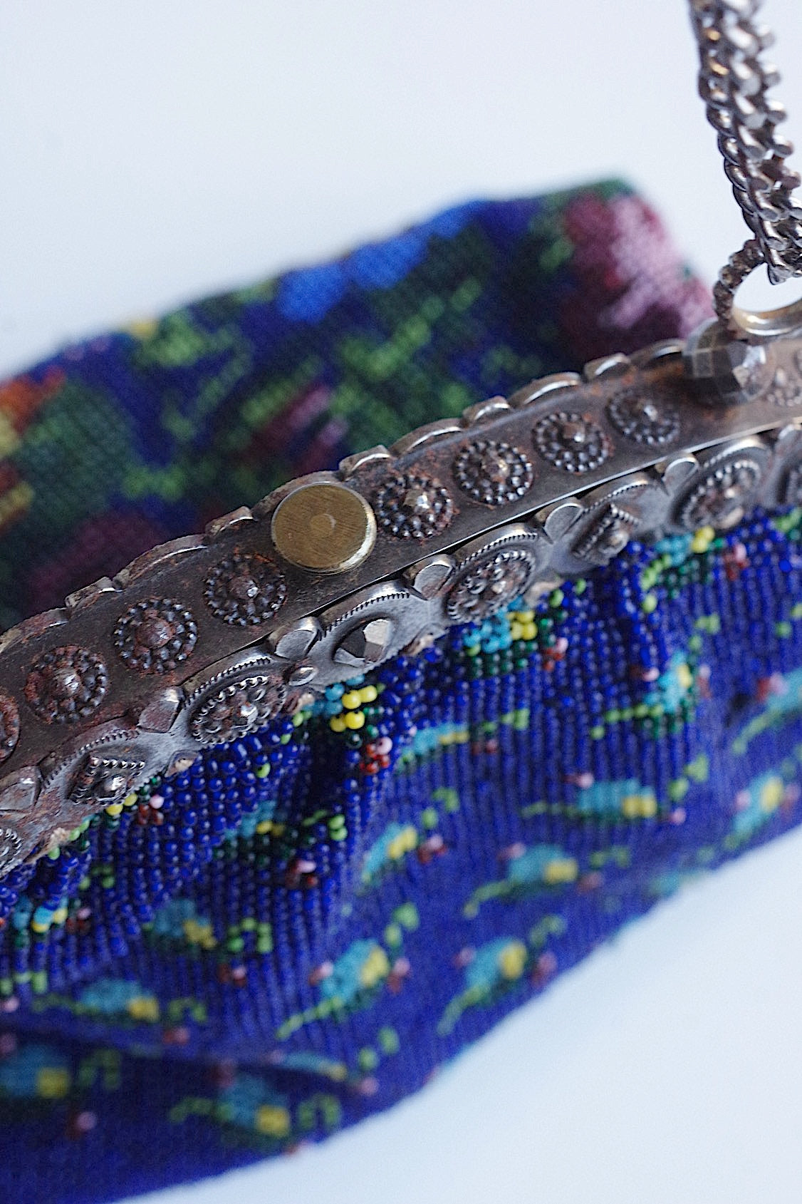 アンティークパース purse antique がま口- .FR a l'epoque