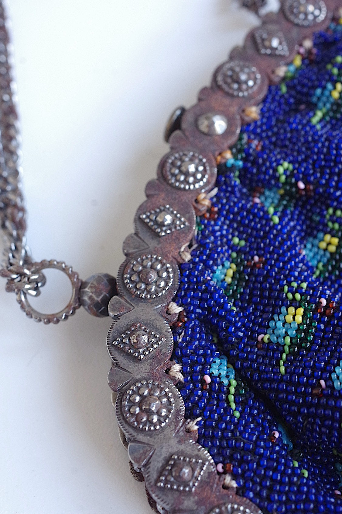 アンティークパース purse antique がま口- .FR a l'epoque