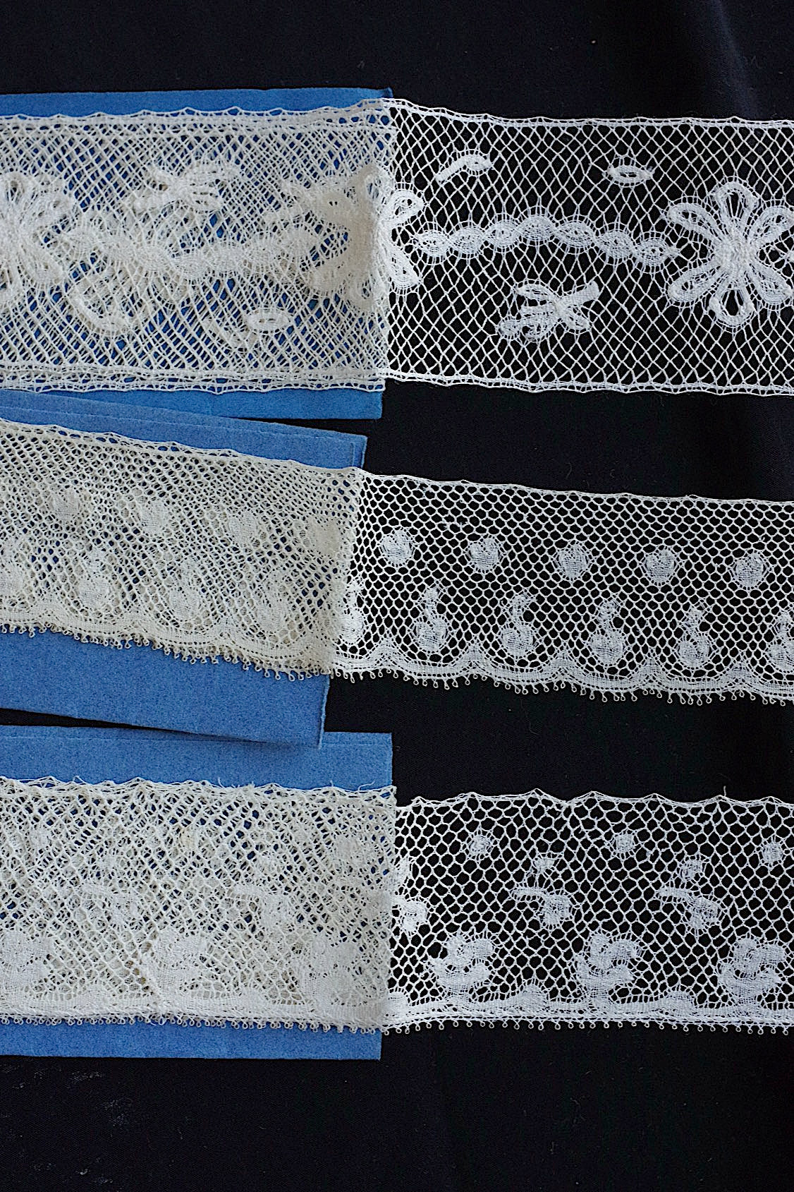 アンティークレース　dentelle ancienne ３種