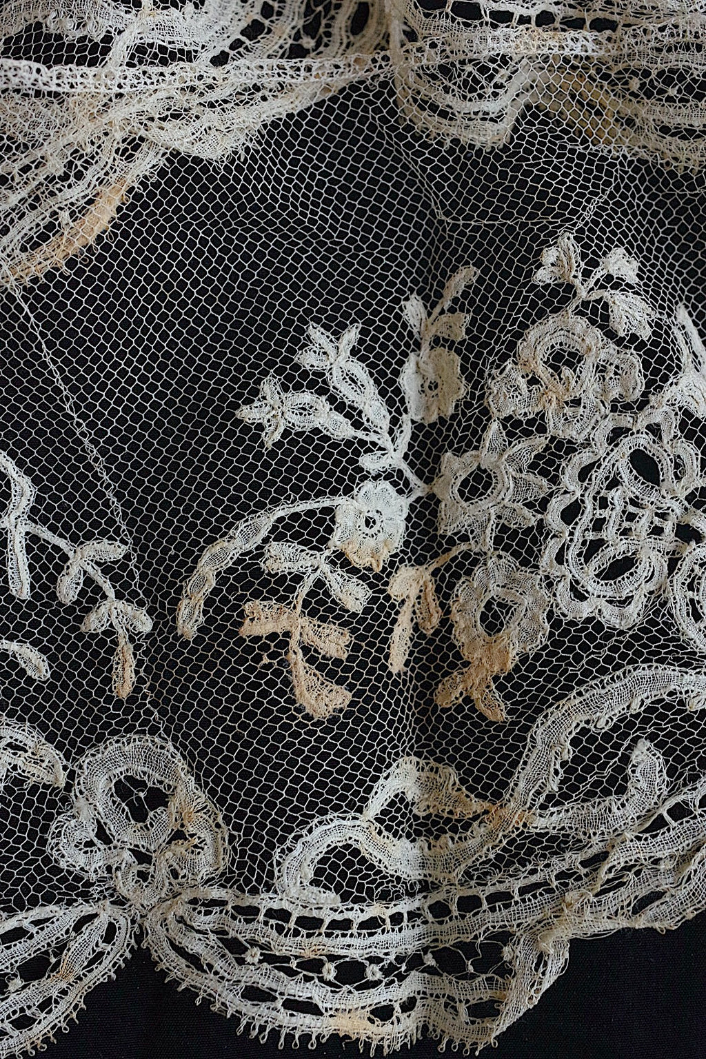 Dentelle ancienne dentelle ancienne 145cm