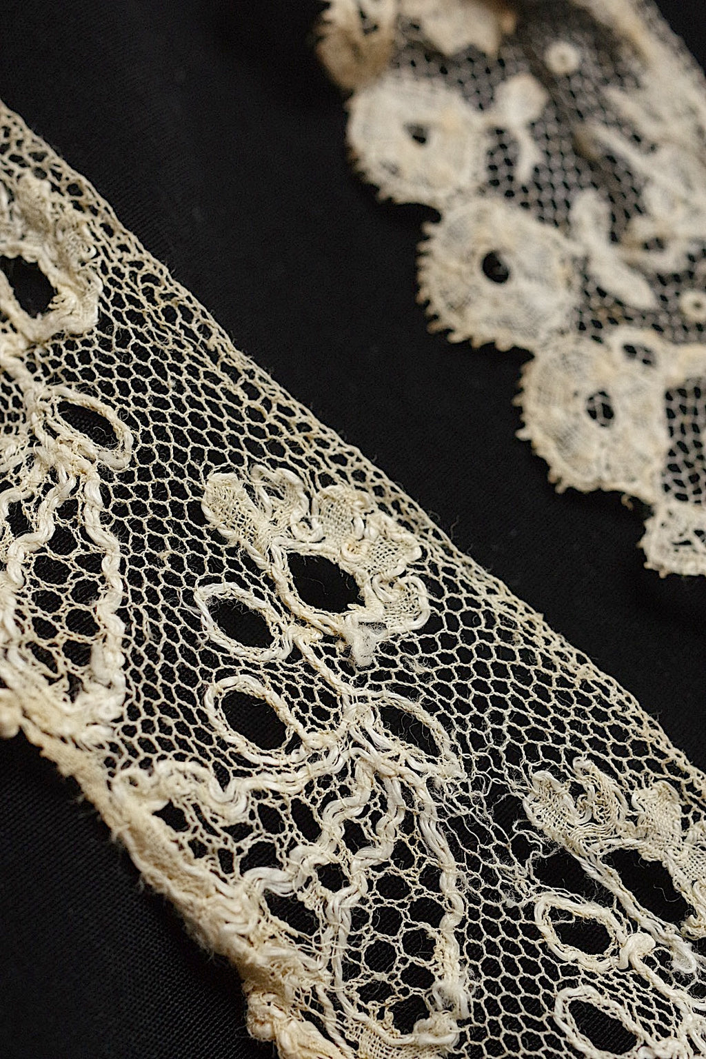 Dentelle ancienne dentelle ancienne 3 types pour matériel