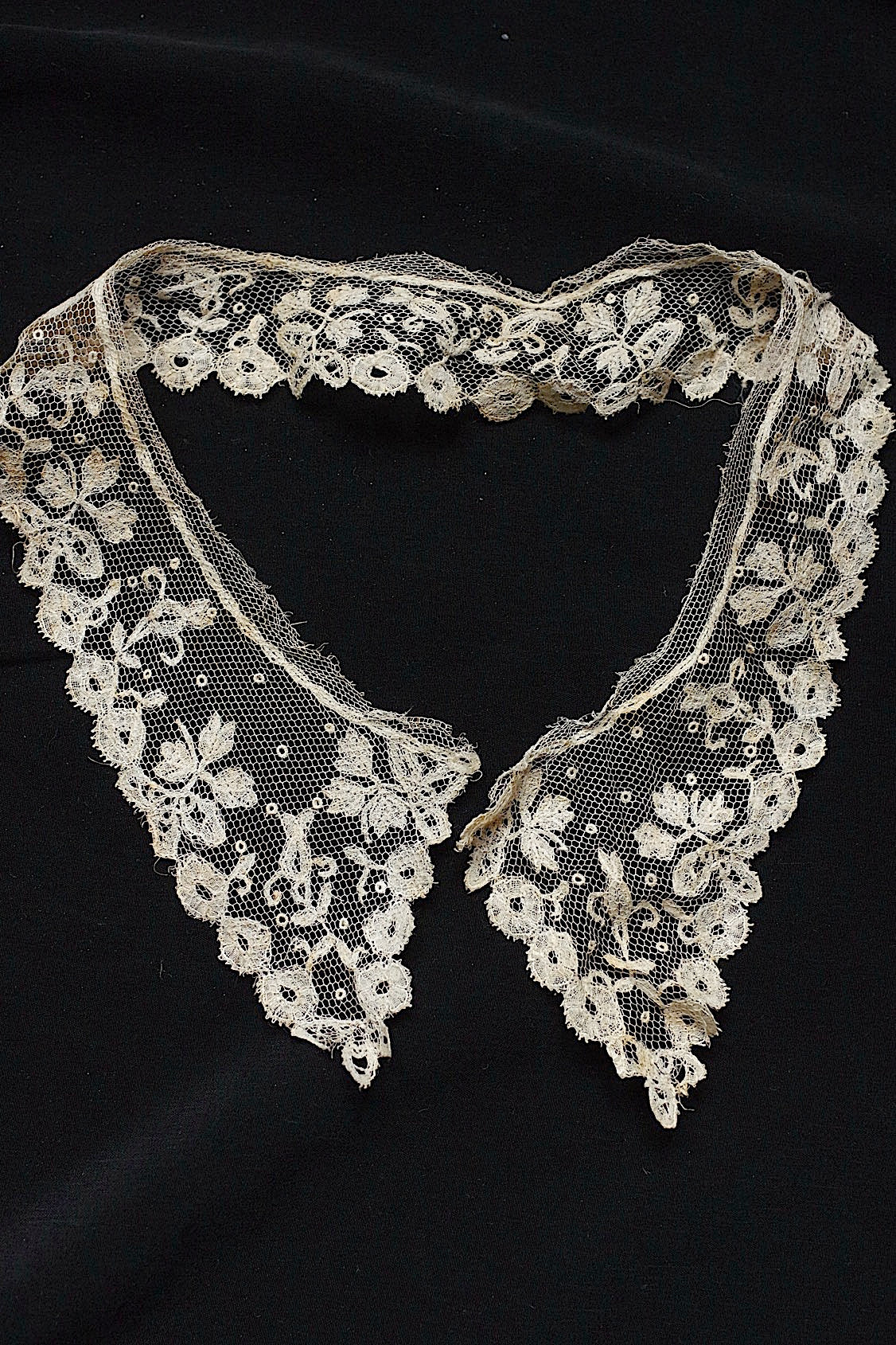 Dentelle ancienne dentelle ancienne 3 types pour matériel