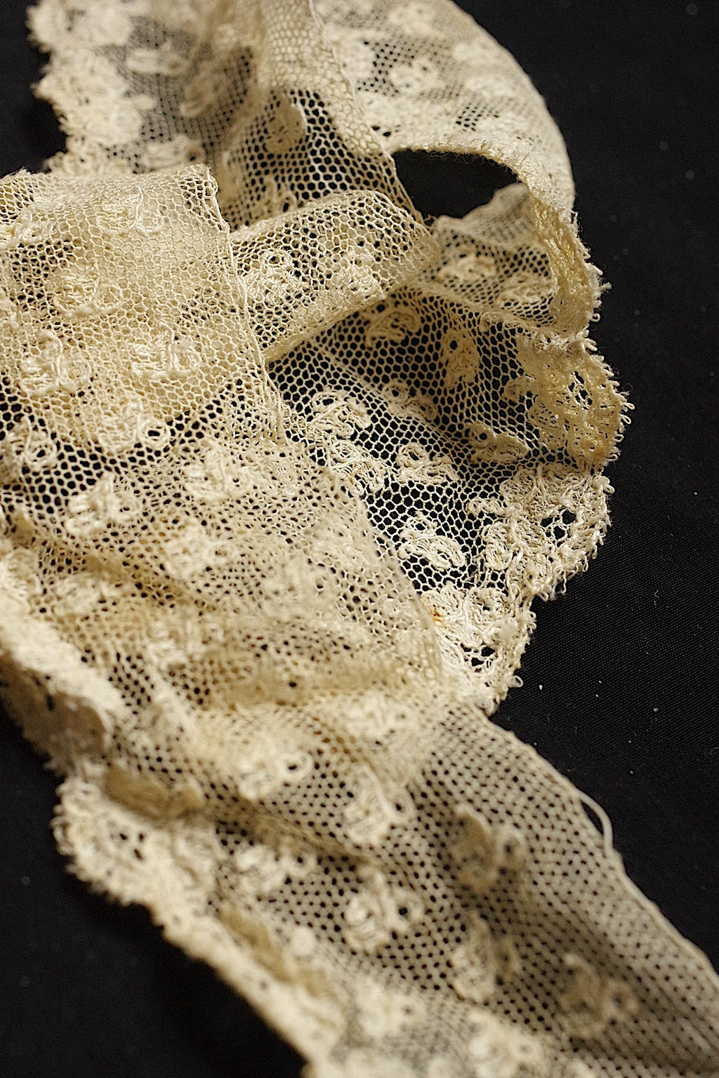 Dentelle ancienne dentelle ancienne 2 types pour matériel