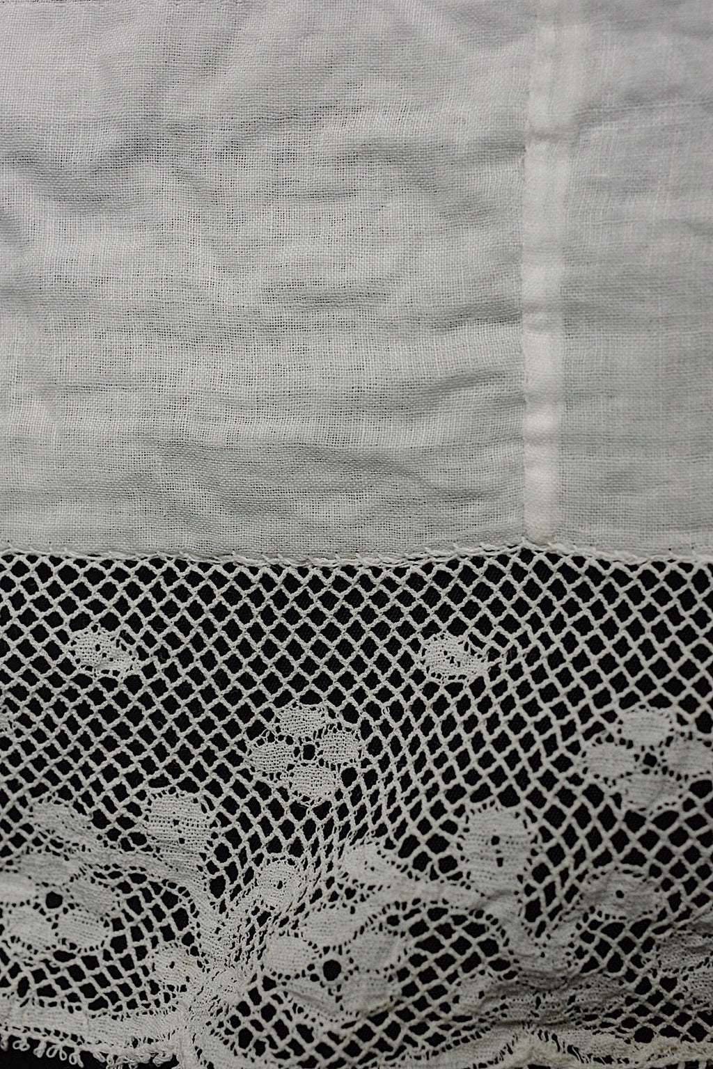 Dentelle ancienne, dentelle ancienne, chutes, broderie