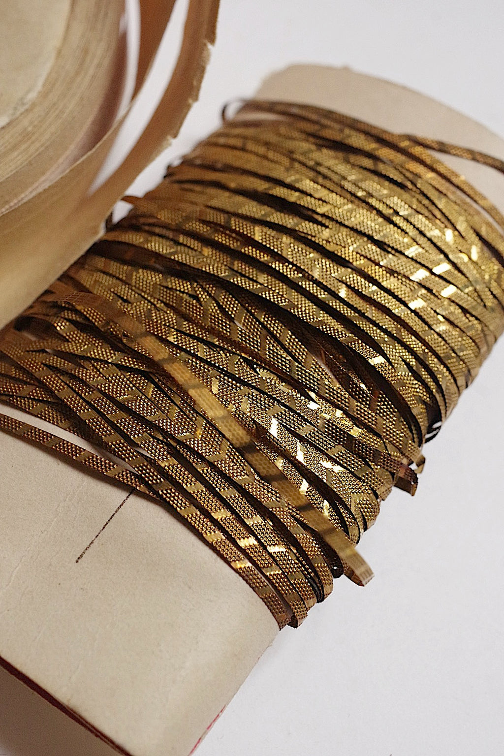 Ruban Antique Ruban Antique Soie + Métal