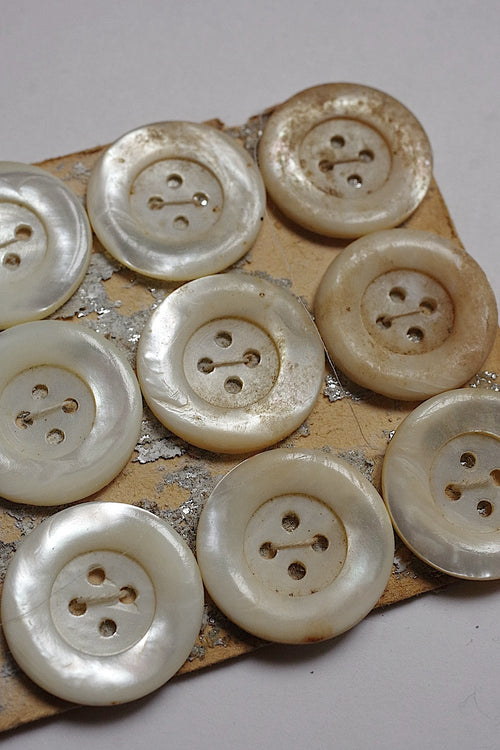 Lot de 2 boutons anciens, boutons de poing anciens