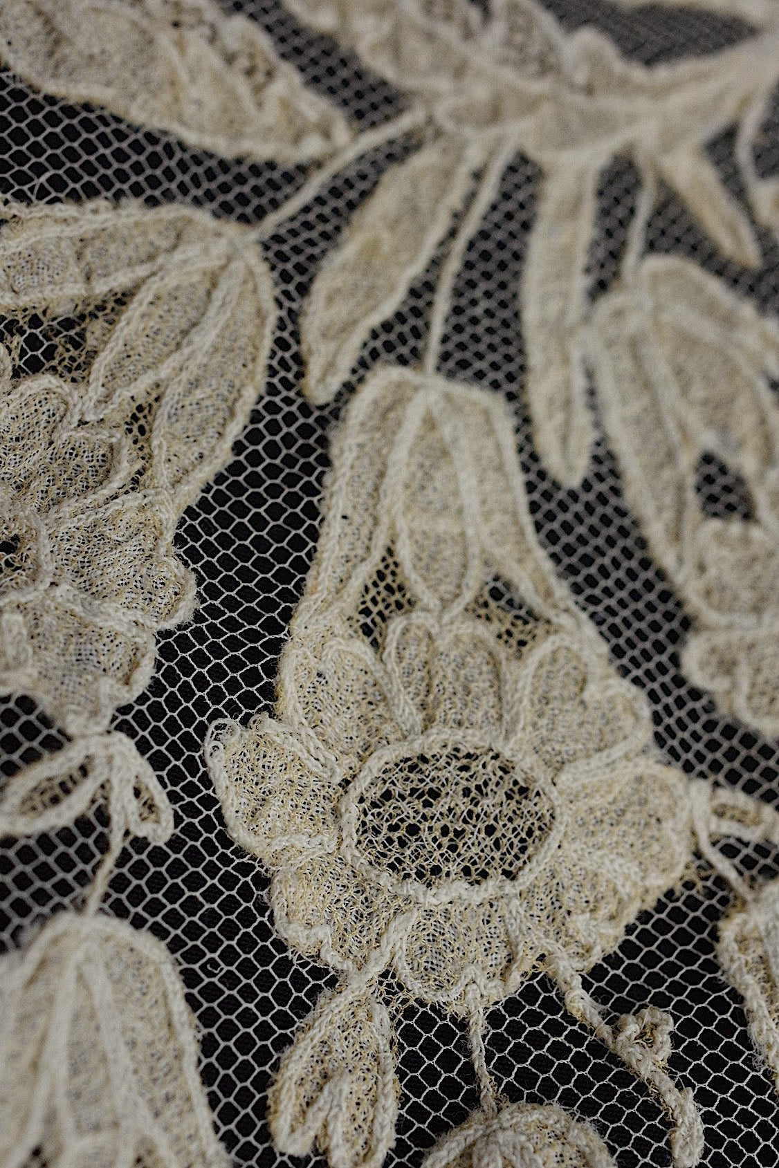 アンティークレース　dentelle ancienne 大きめベール