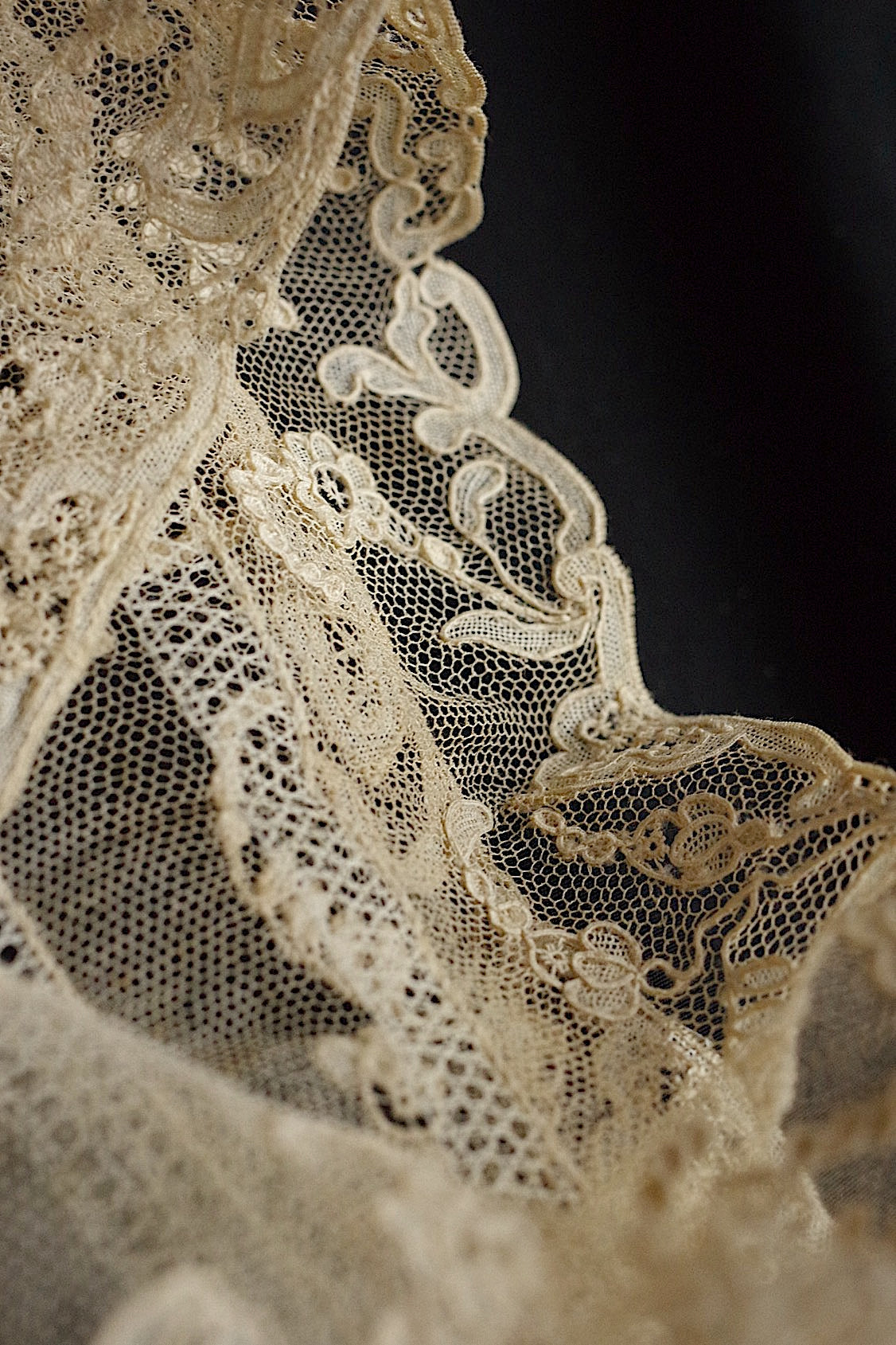 アンティークレース dentelle ancienne アランソン 120cm - .FR a l'epoque