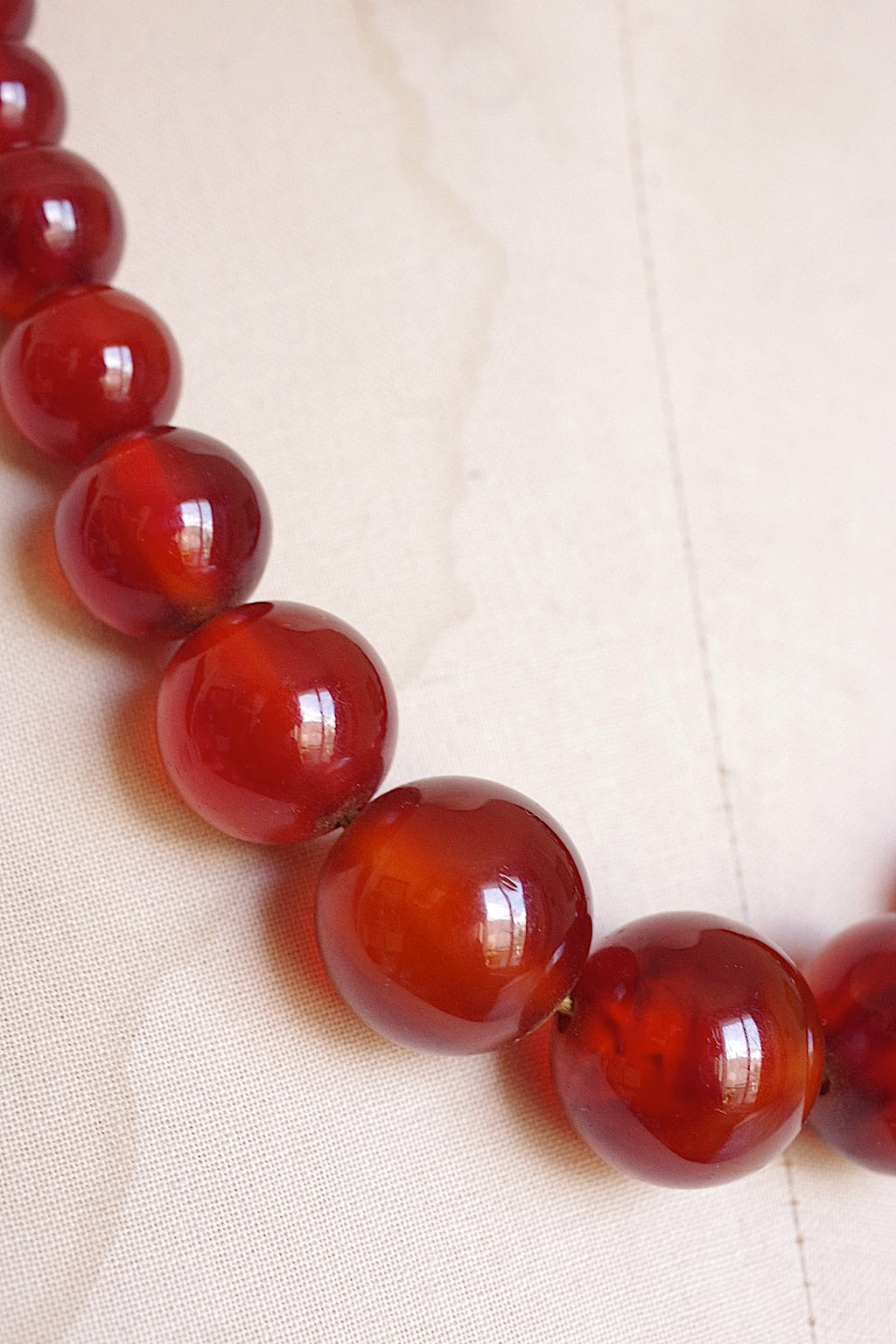 アンティークネックレス　collier antique ベークライト