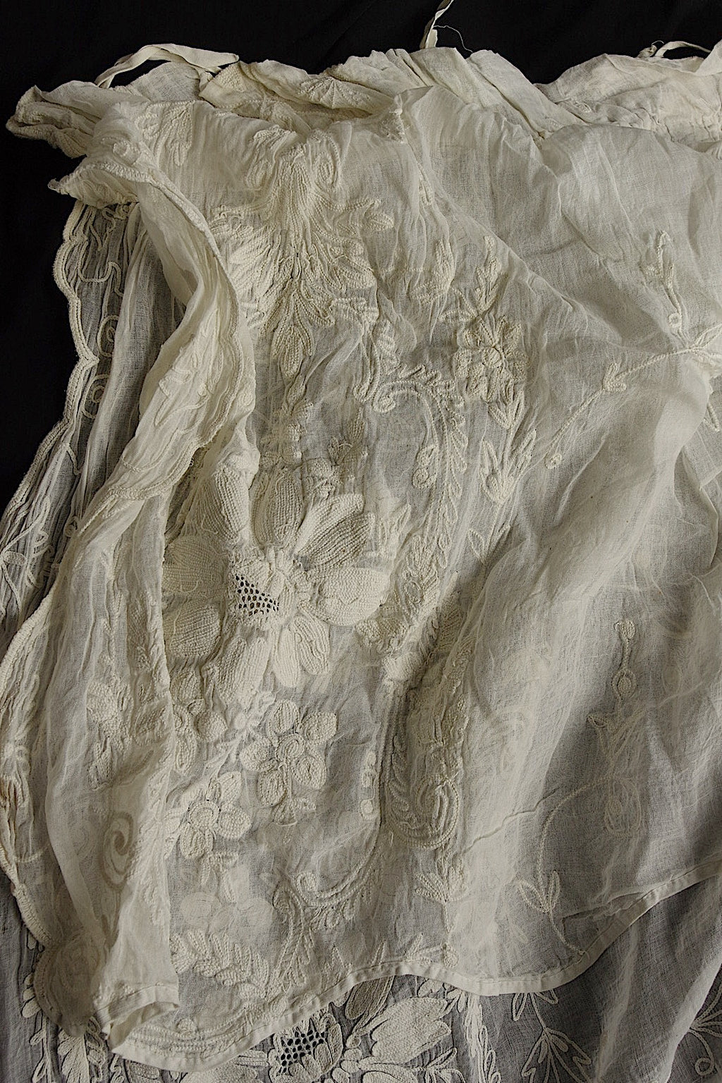 アンティークカーテン　rideau antique コーネリー1