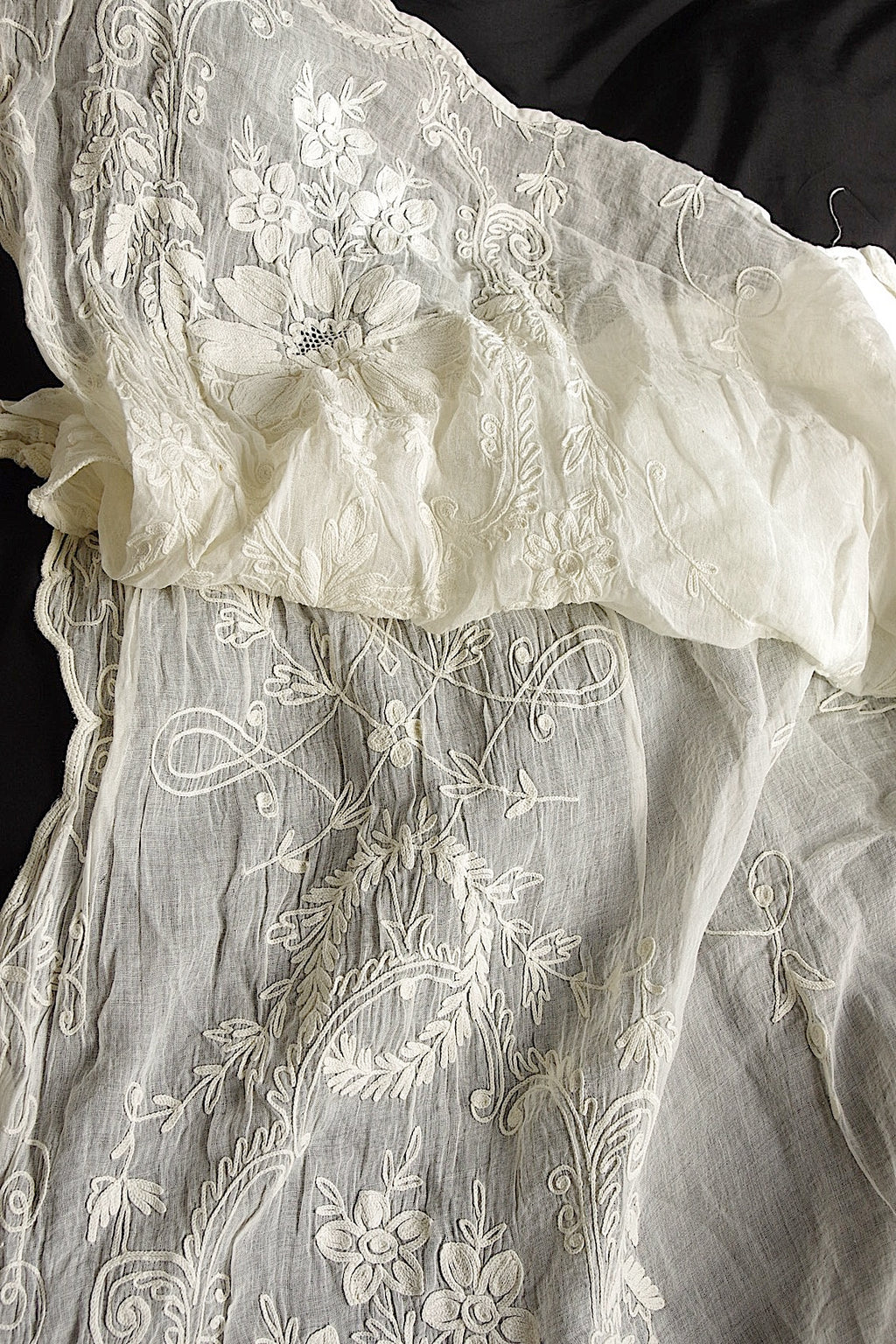 アンティークカーテン　rideau antique コーネリー1