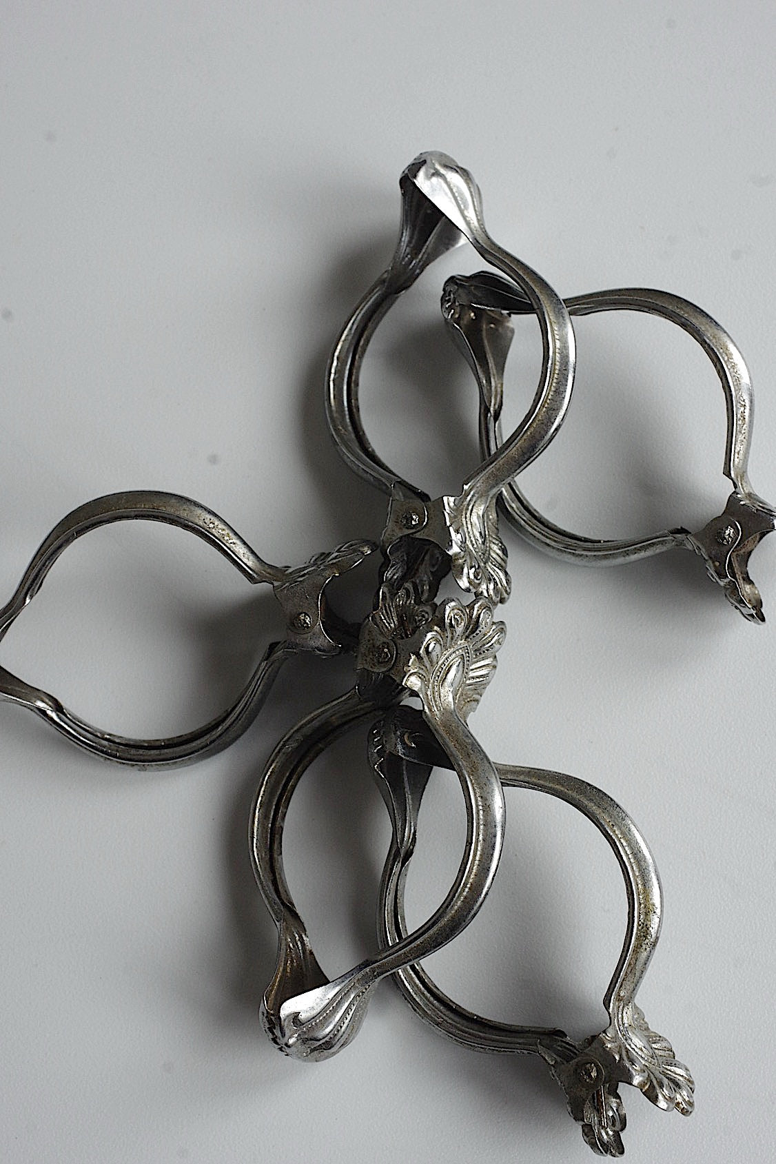 Crochet ancien Anneux vintage