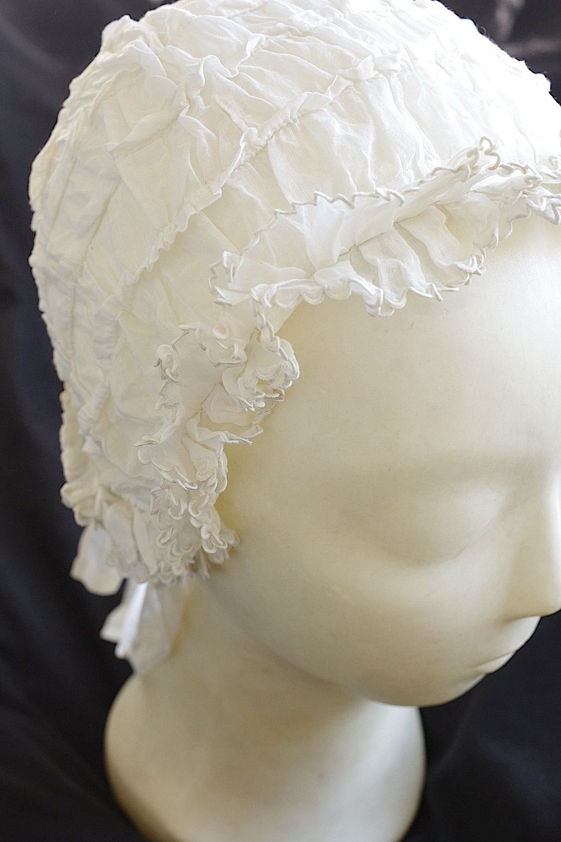 アンティークボネ　bonnet antique lots1 大人用