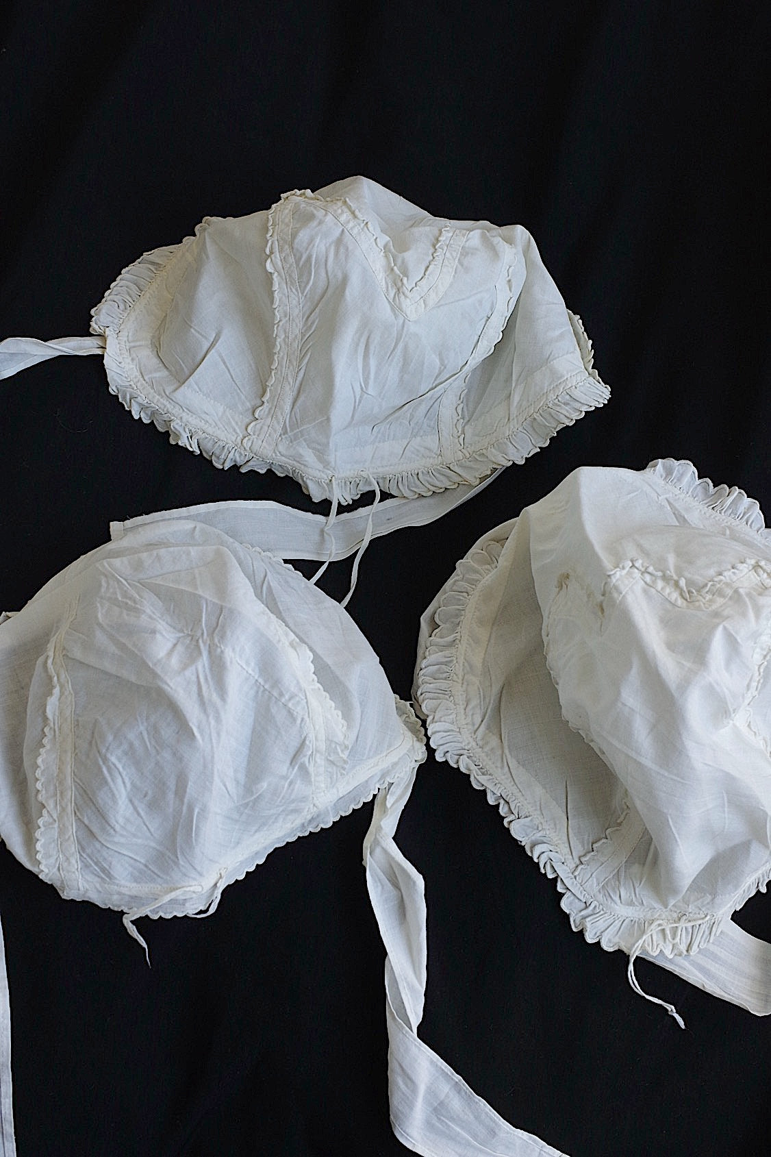 アンティークボネ　bonnet antique lots2 bebe