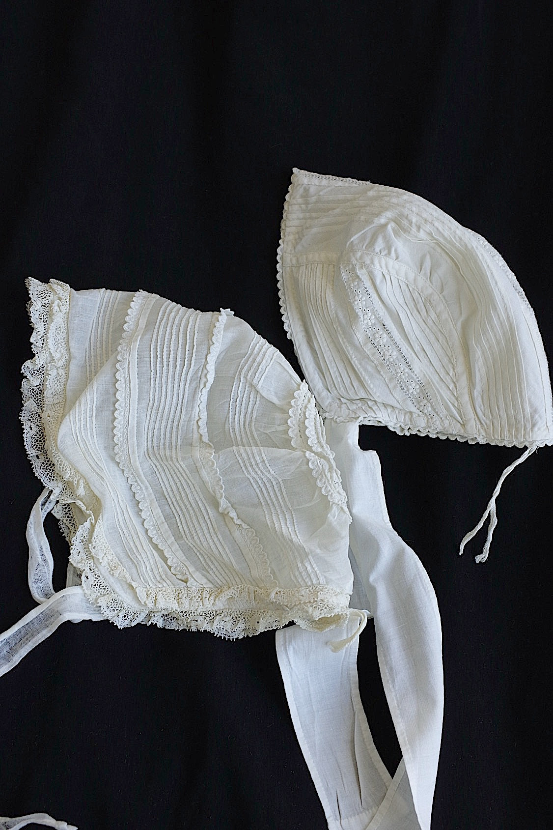 アンティークボネ　bonnet antique lots3 bebe
