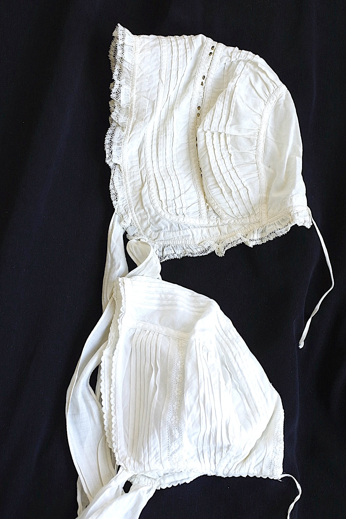 アンティークボネ　bonnet antique lots4 bebe