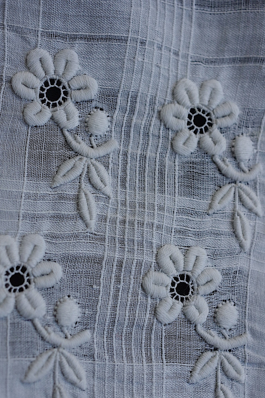 アンティークレース　mouchoir ancien 刺繍ハンカチ1