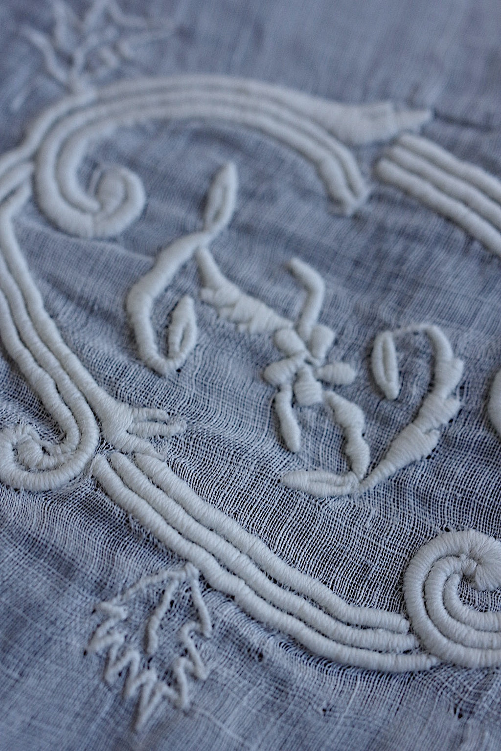 Mouchoir ancien en dentelle ancien mouchoir brodé 2