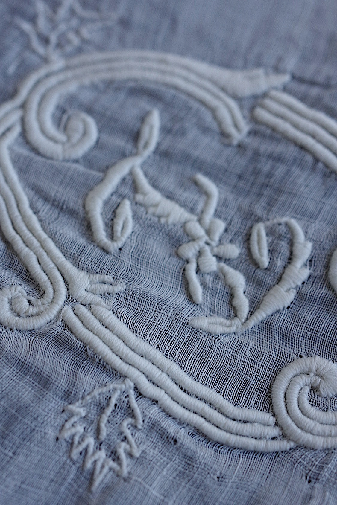 Mouchoir ancien en dentelle ancien mouchoir brodé 2