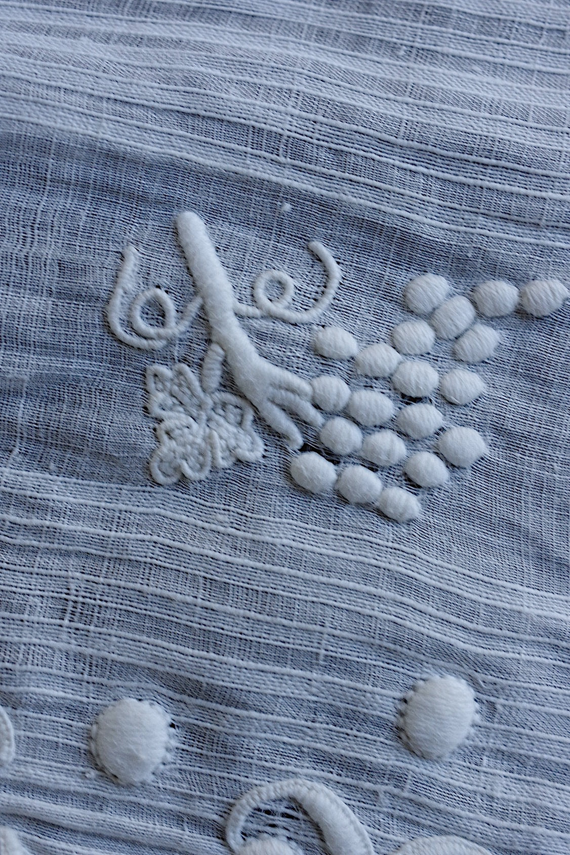 Mouchoir ancien en dentelle ancien mouchoir brodé 3