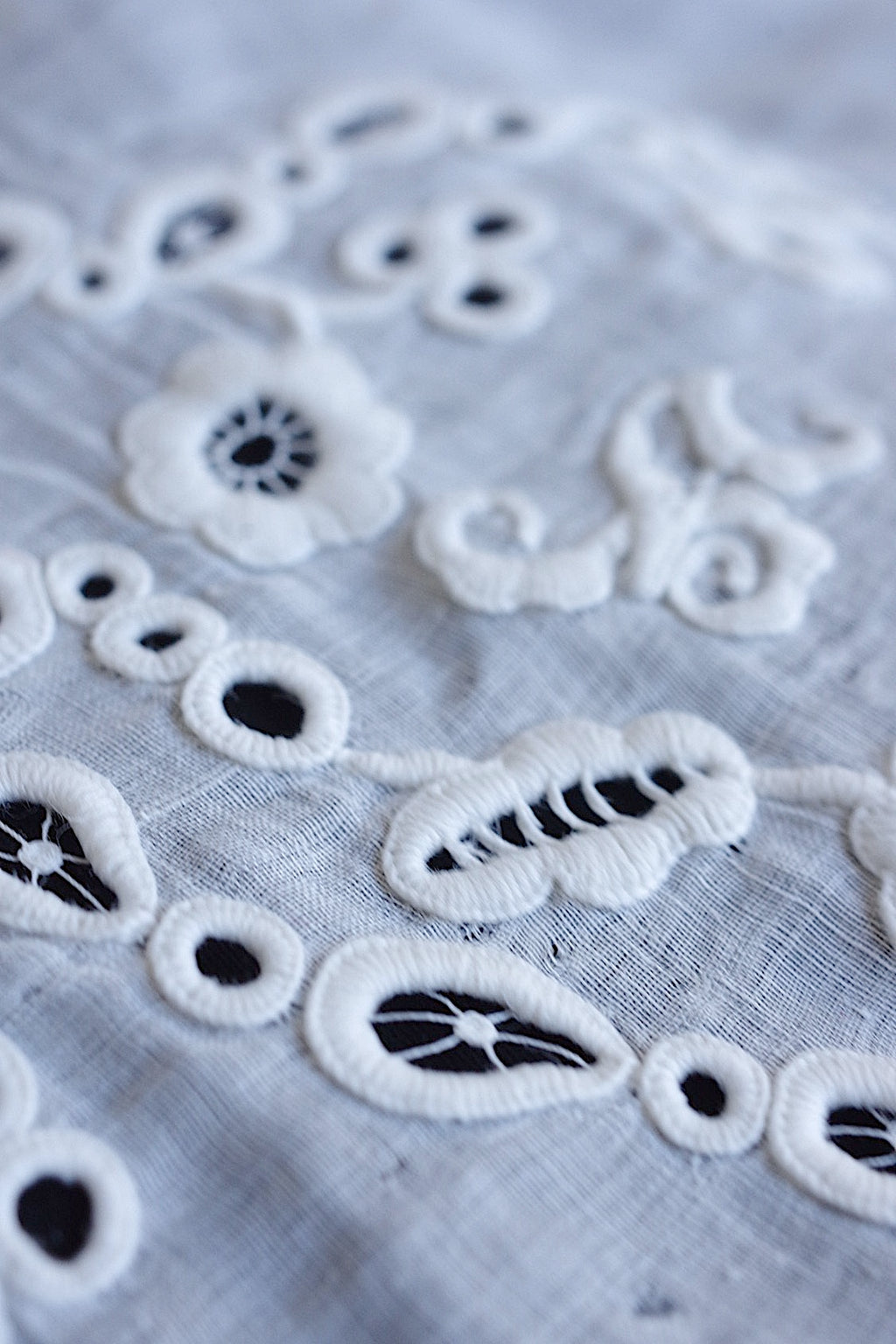 Mouchoir en dentelle antique ancien mouchoir brodé 5 lot