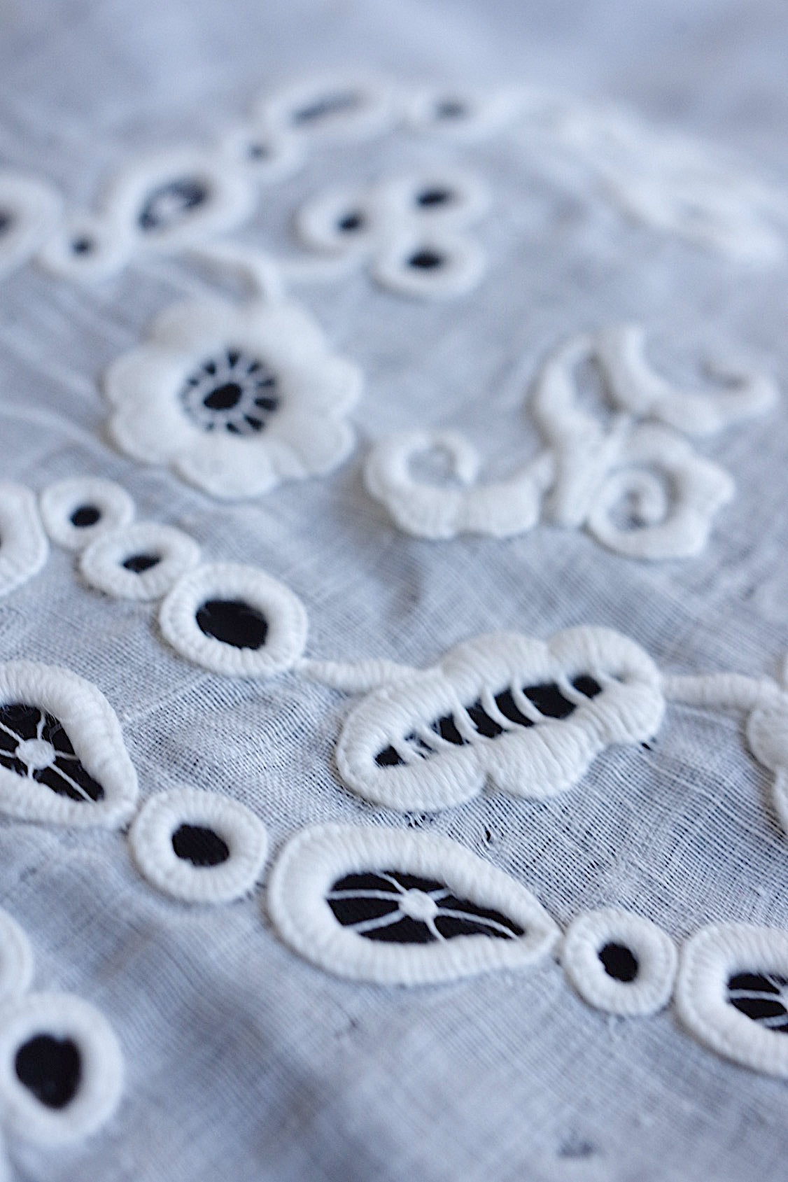 Mouchoir en dentelle antique ancien mouchoir brodé 5 lot