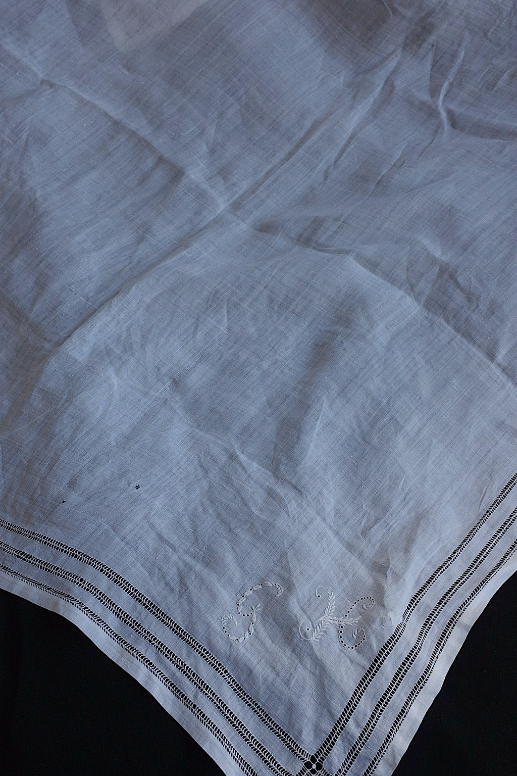 Mouchoir en dentelle antique ancien mouchoir brodé 5 lot