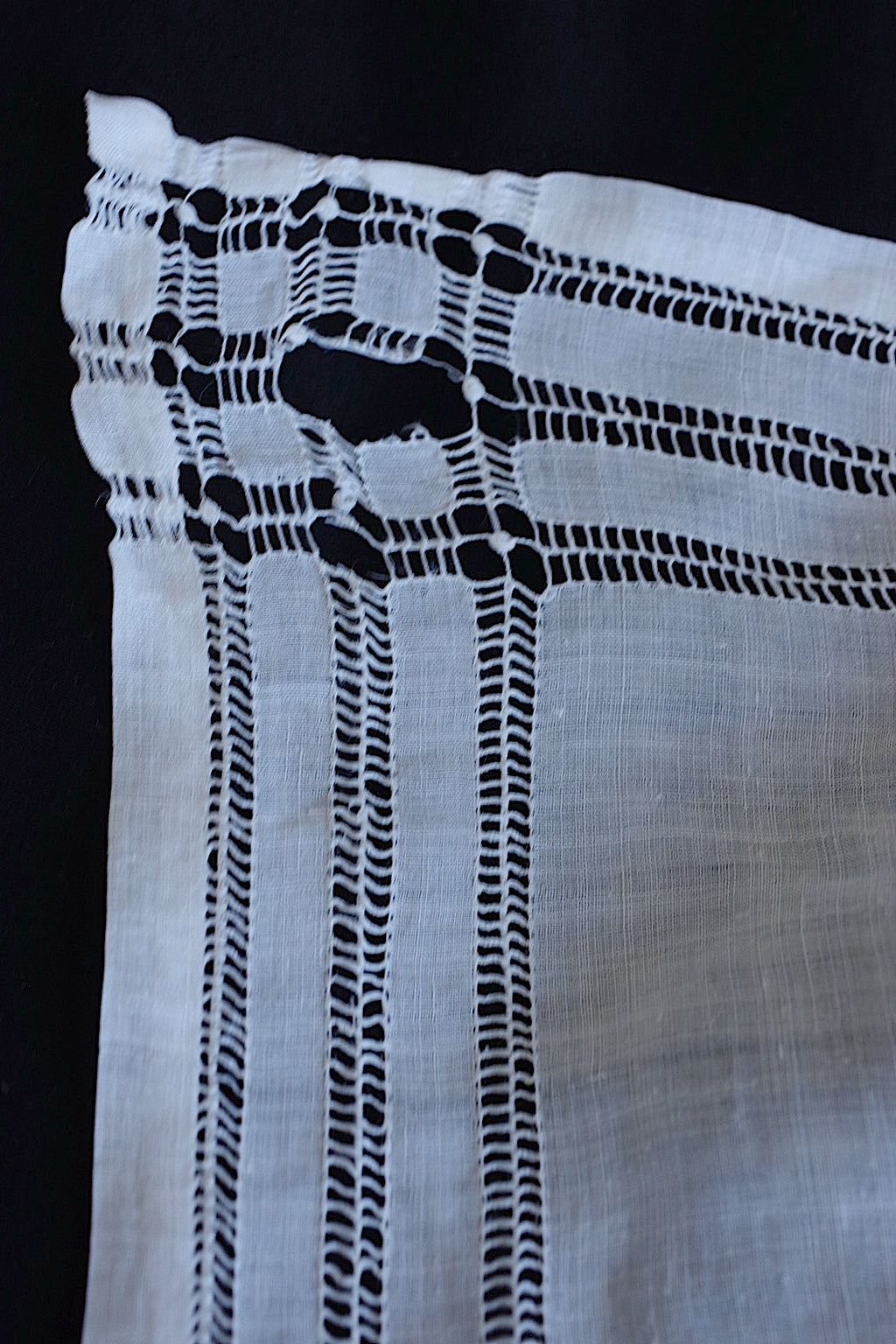 Mouchoir en dentelle antique ancien mouchoir brodé 5 lot