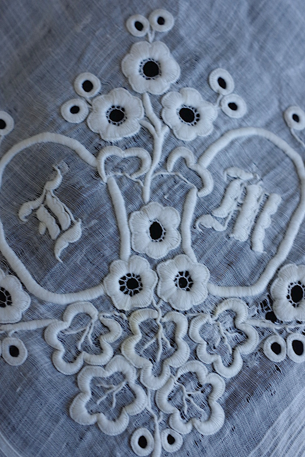 Mouchoir en dentelle antique ancien mouchoir brodé 5 lot