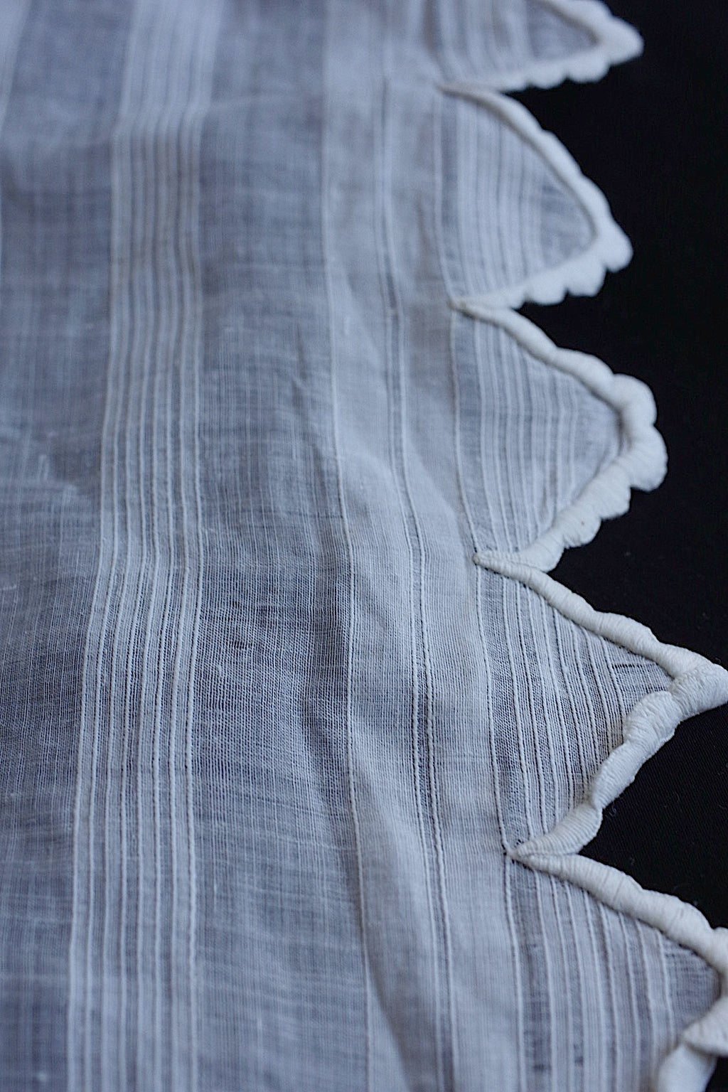 Mouchoir en dentelle antique ancien mouchoir brodé 5 lot