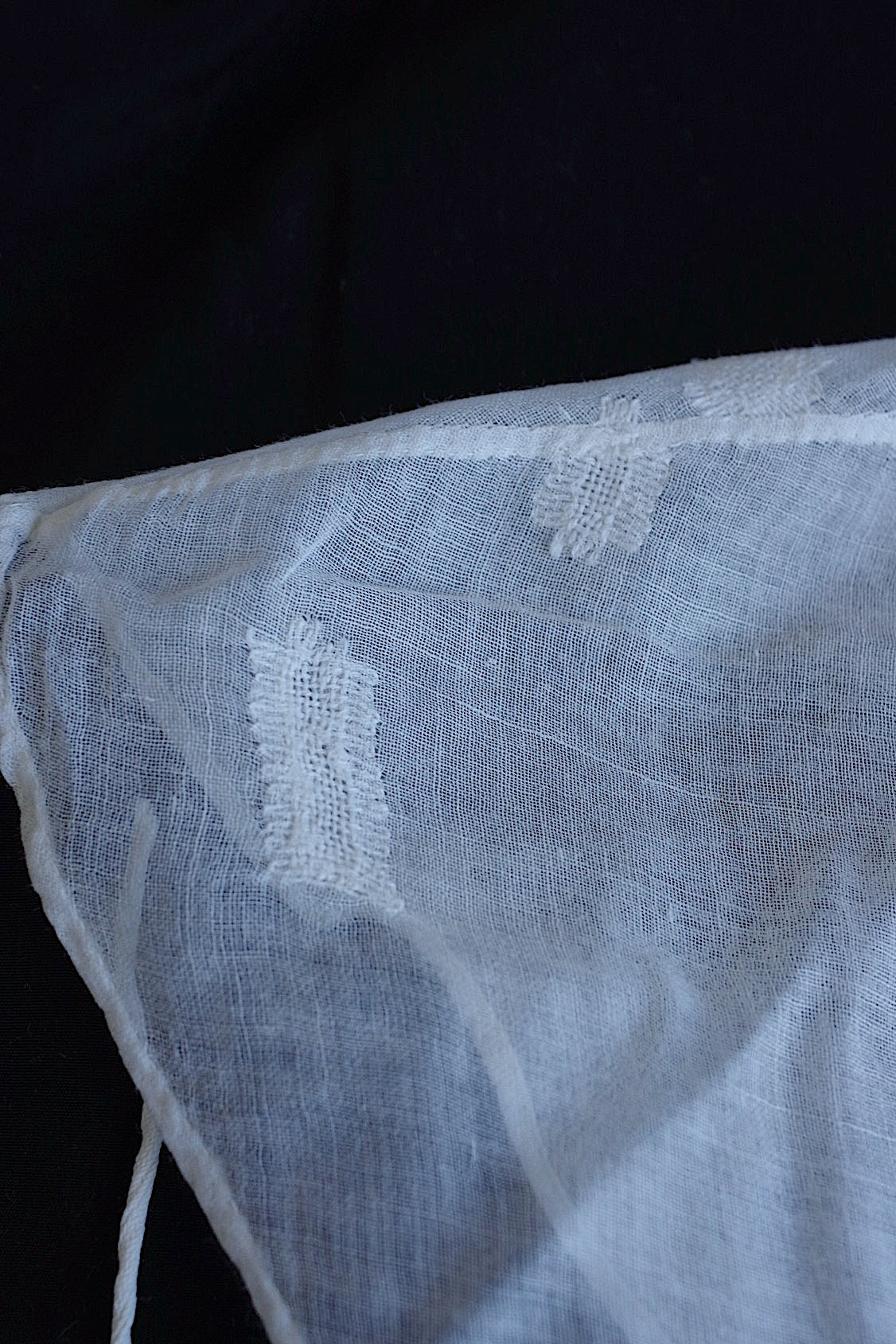 アンティークレース　plastron antique lot