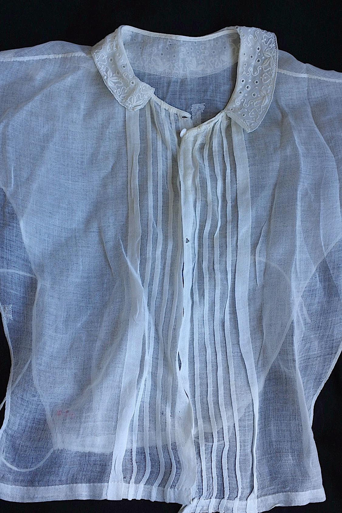 アンティークレース　plastron antique lot