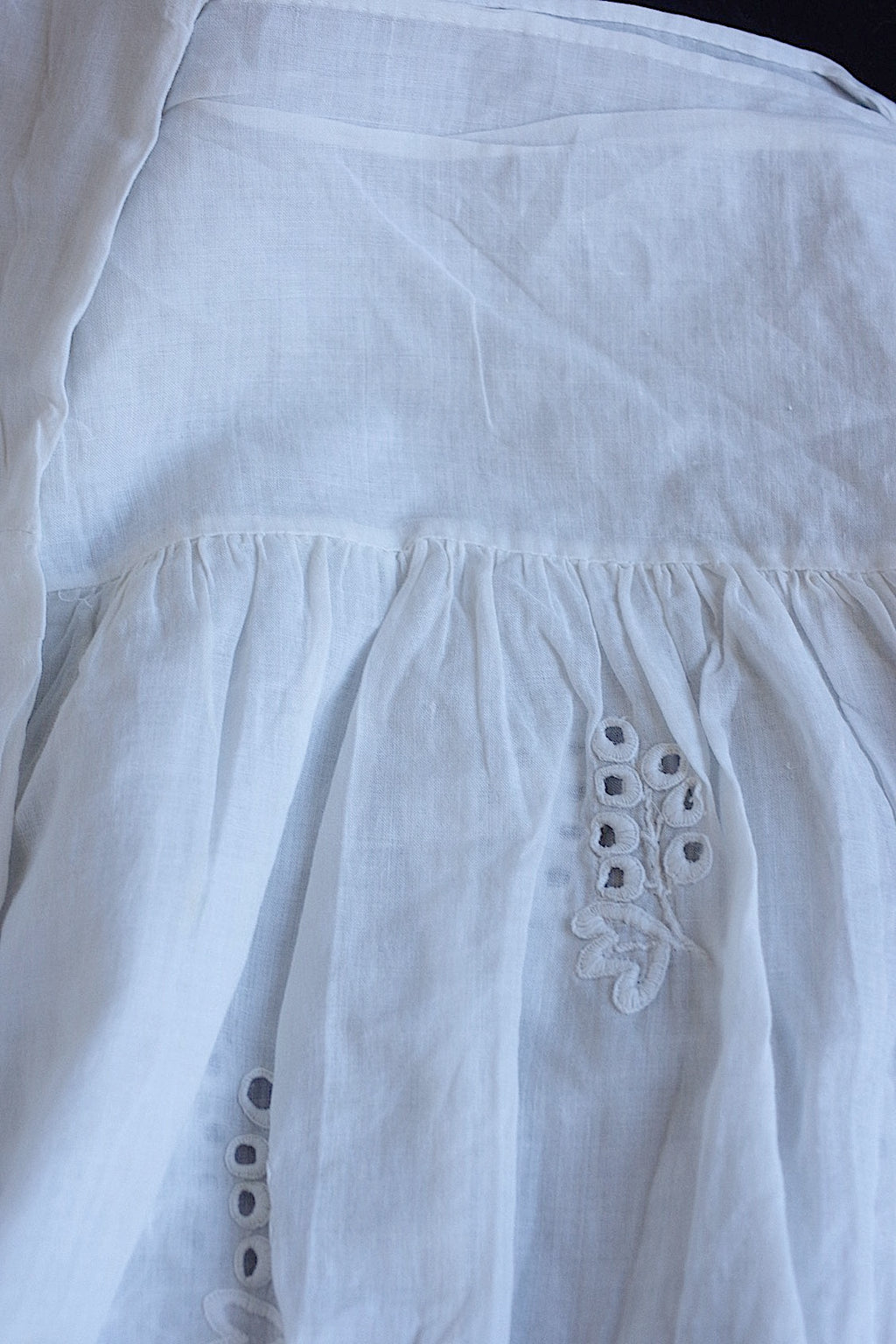 Antique lace plastron antique plastron + sleeves