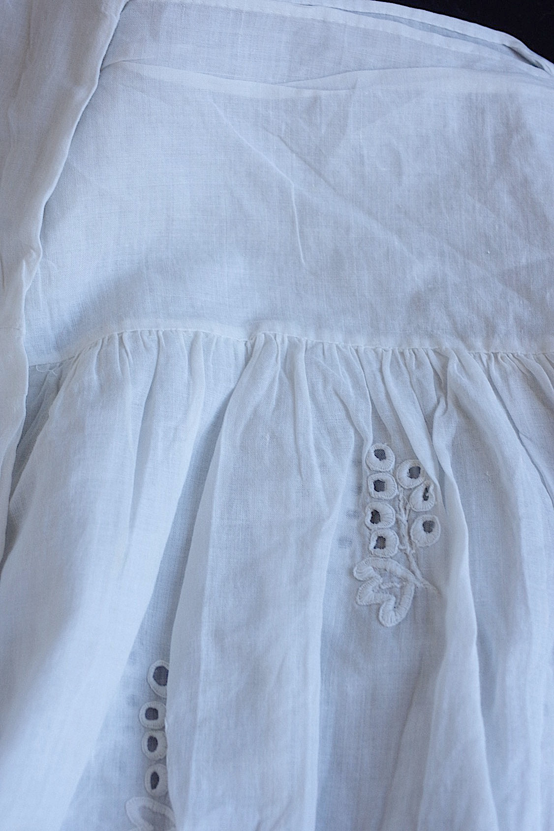 Antique lace plastron antique plastron + sleeves