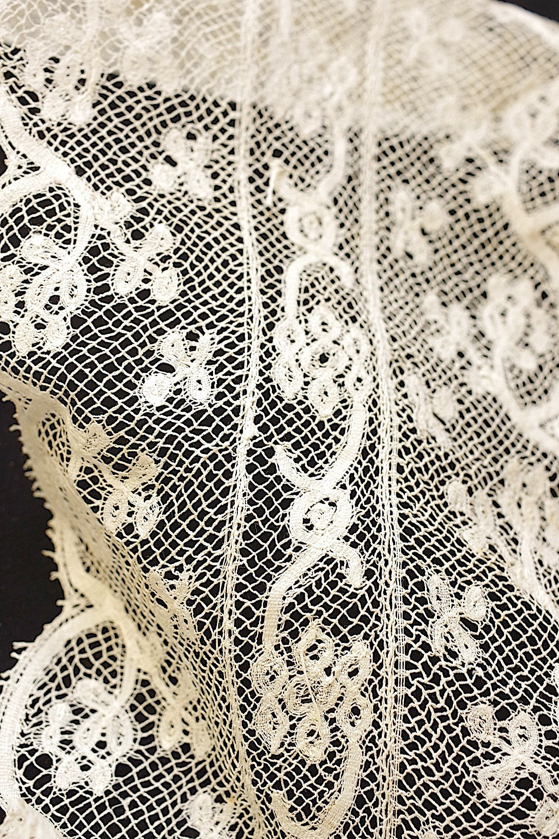 Dentelle ancienne dentelle ancienne lot 3 matière