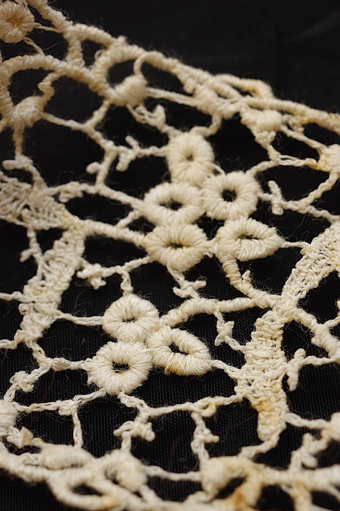 Dentelle ancienne dentelle ancienne lot 4 matière