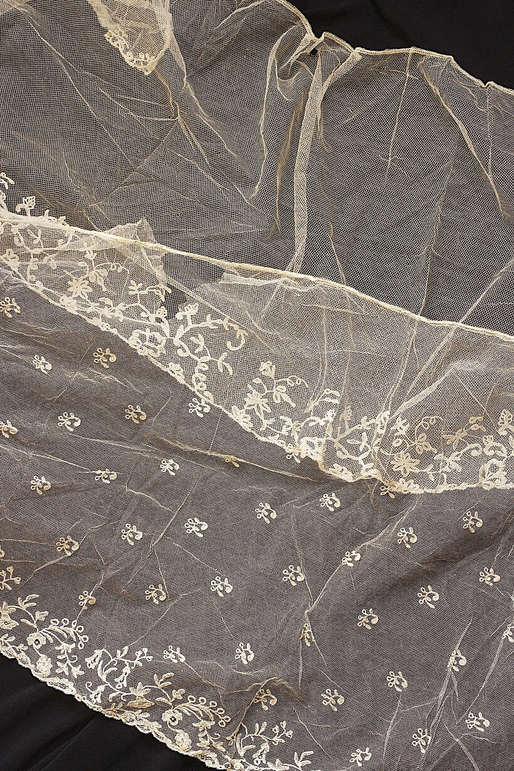 Dentelle ancienne dentelle ancienne pour voiles de tulle