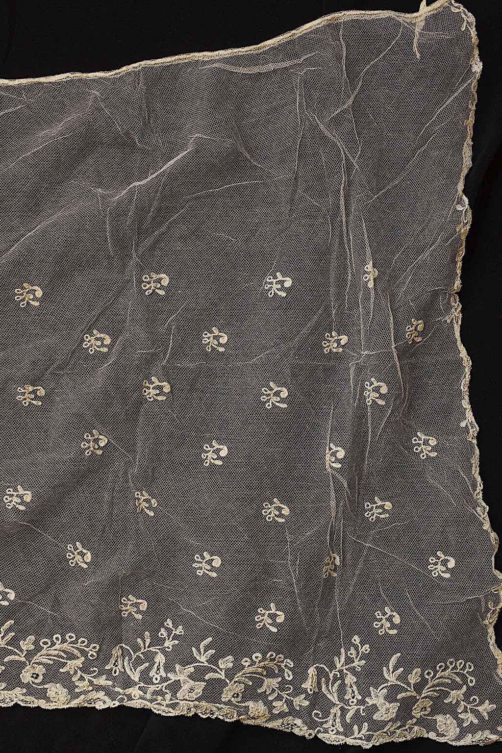 Dentelle ancienne dentelle ancienne pour voiles de tulle