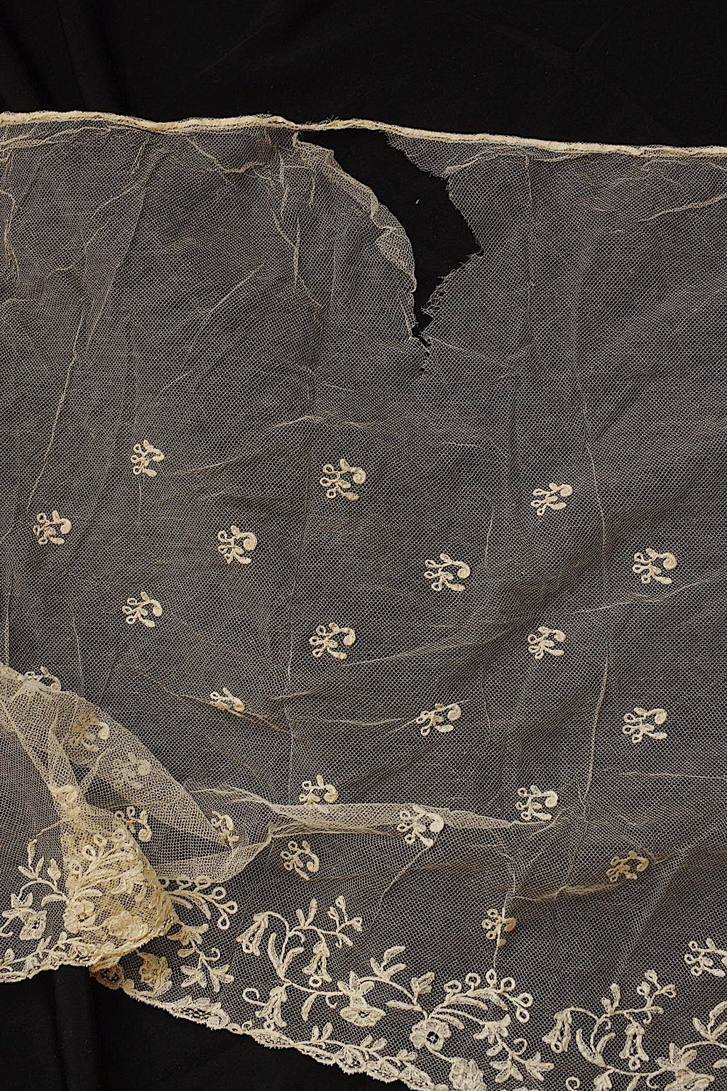 Dentelle ancienne dentelle ancienne pour voiles de tulle