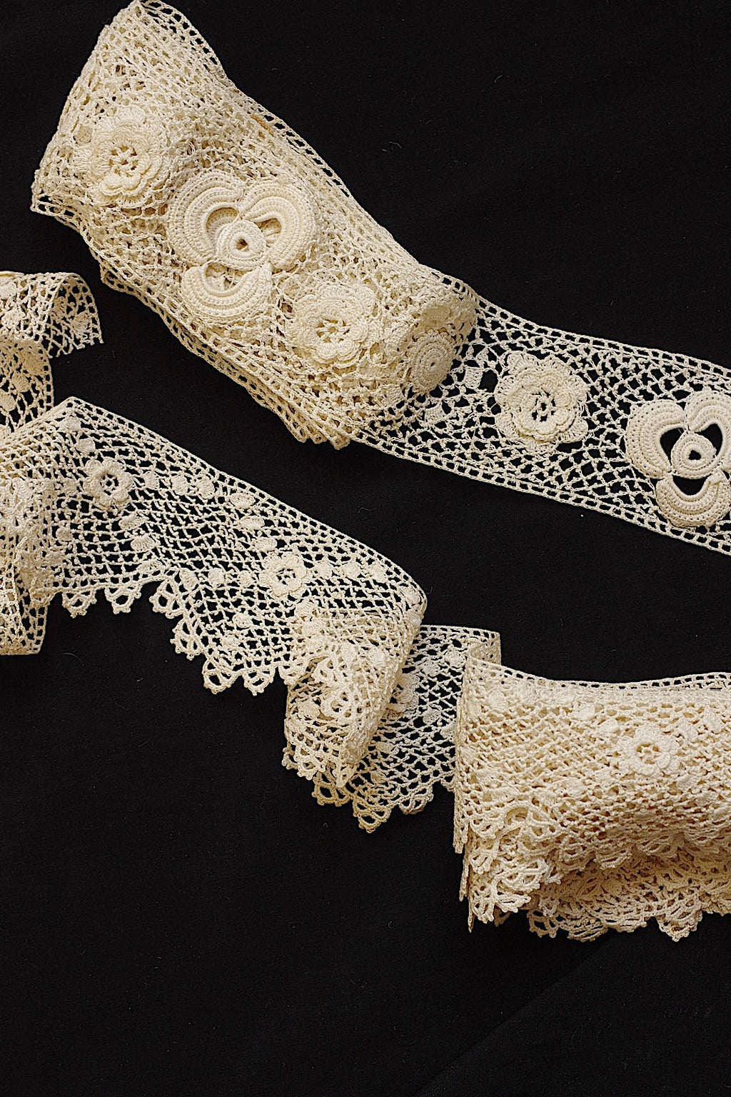 Dentelle ancienne dentelle ancienne dentelle au crochet 197cm 136cm