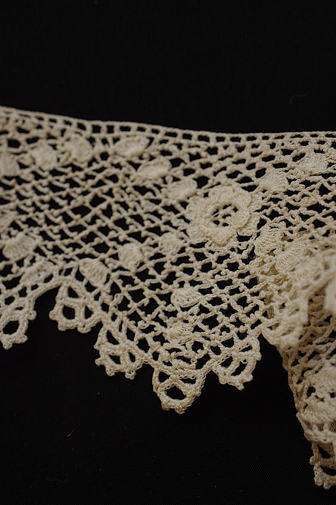 Dentelle ancienne dentelle ancienne dentelle au crochet 197cm 136cm