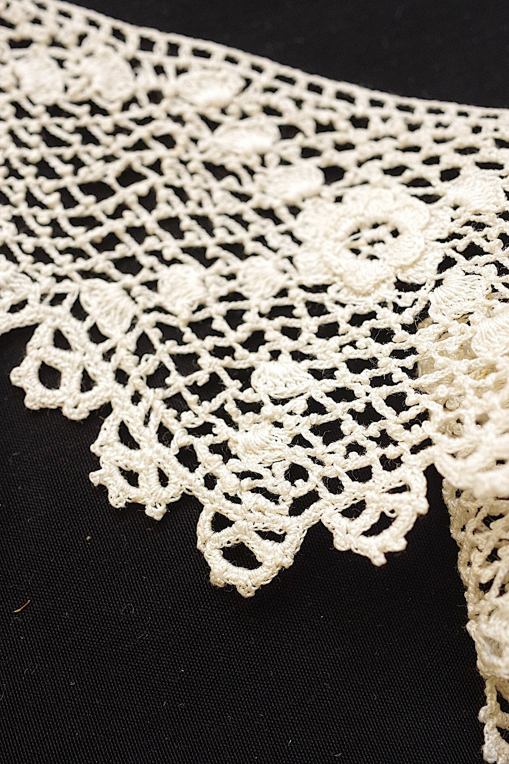 Dentelle ancienne dentelle ancienne dentelle au crochet 197cm 136cm