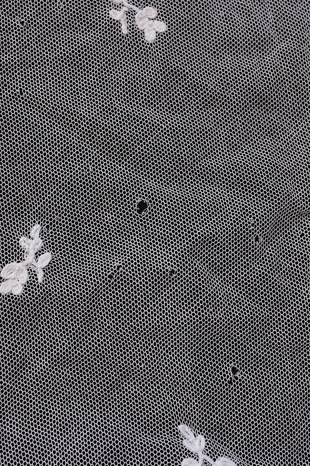 Tissu dentelle ancienne dentelle ancienne voile