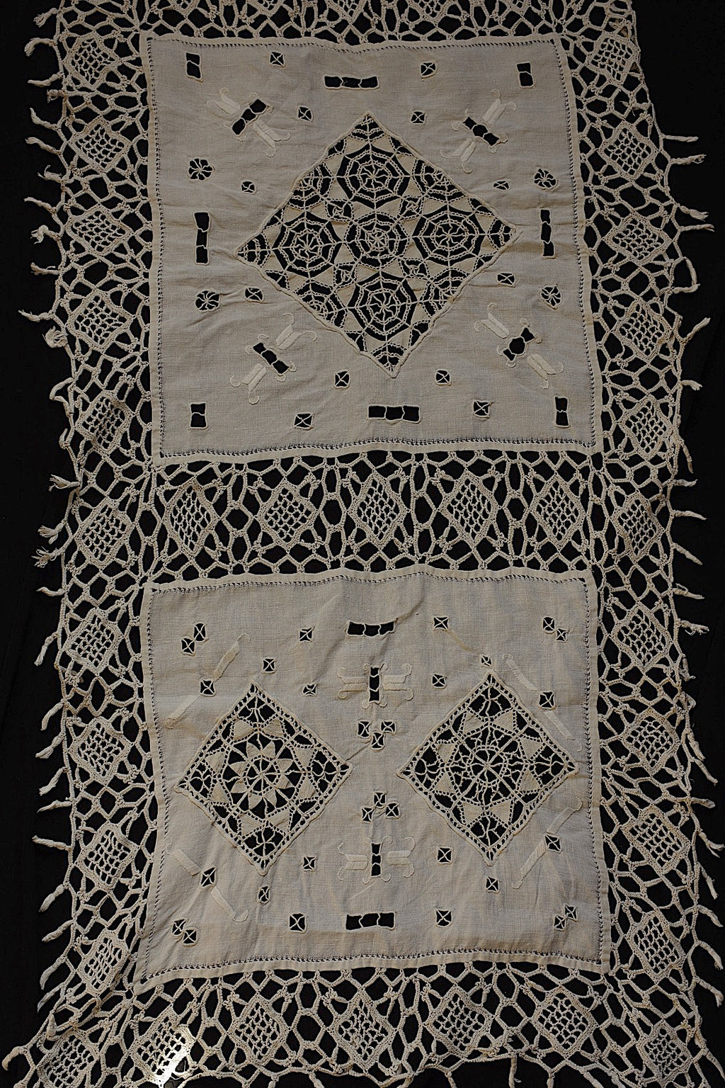 Ancienne dentelle dentelle ancienne croix