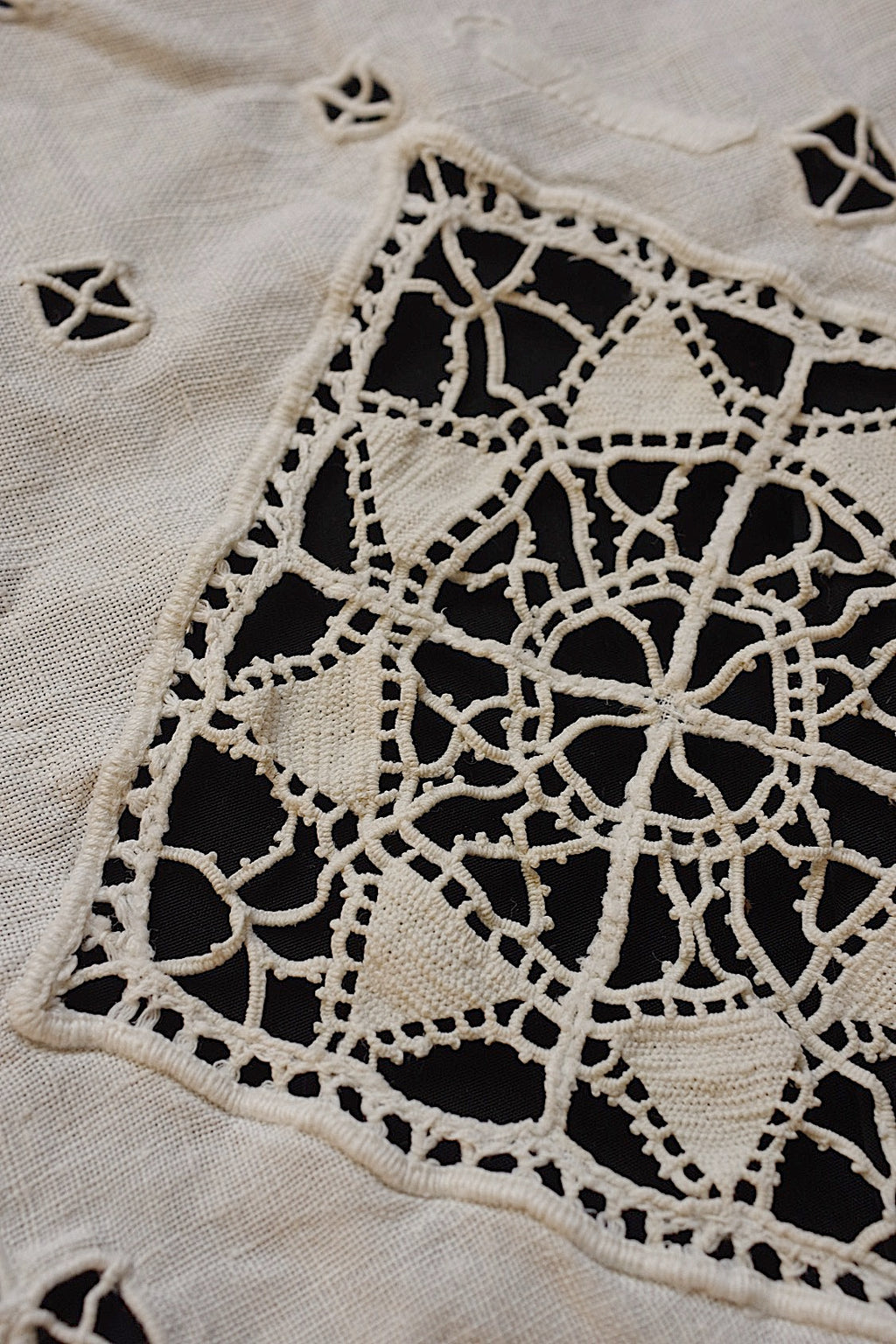 Ancienne dentelle dentelle ancienne croix