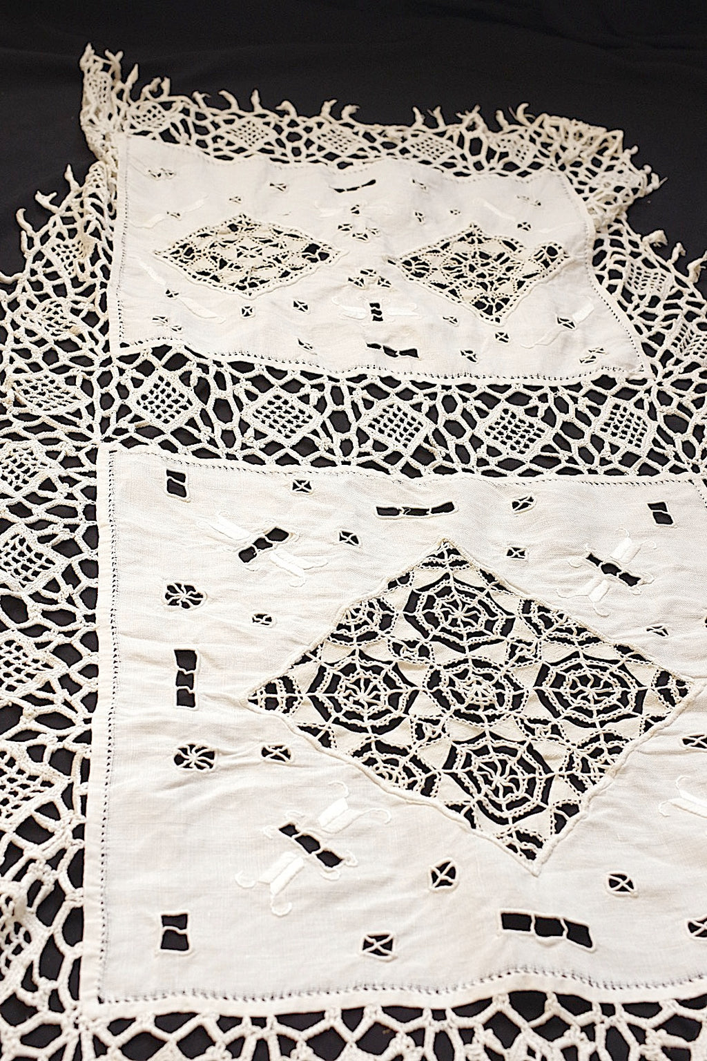 Ancienne dentelle dentelle ancienne croix