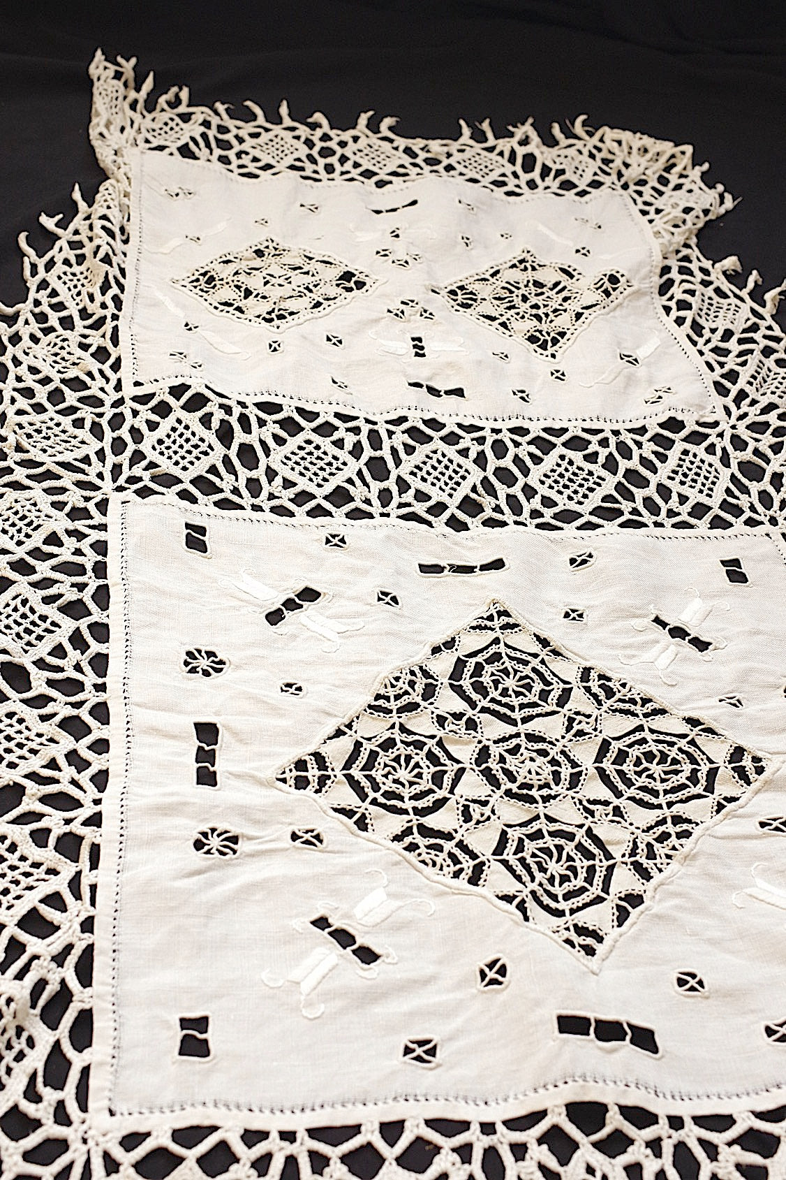 Ancienne dentelle dentelle ancienne croix