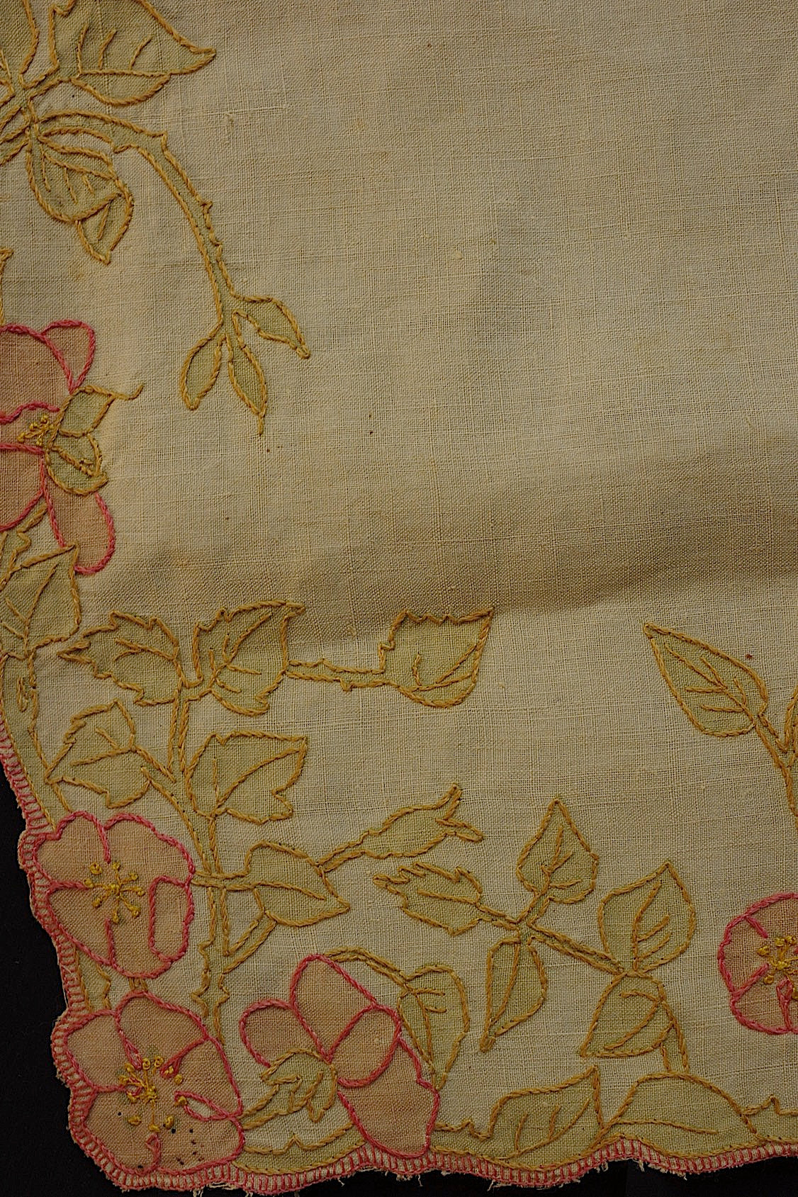 Antique dentelle dentelle ancienne nappe napperons