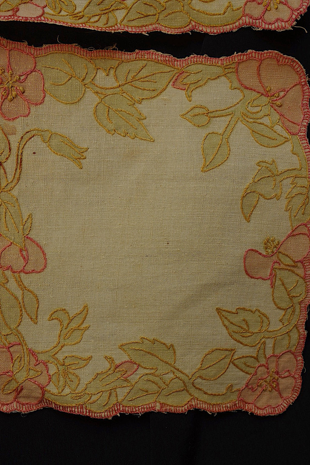 Antique dentelle dentelle ancienne nappe napperons